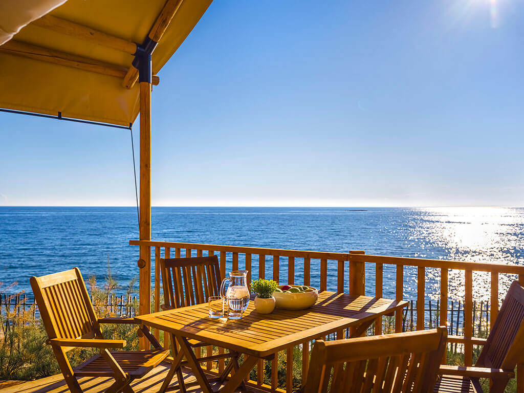 Istra Premium Camping Resort Glamping Sunset Loggia Terrace 4