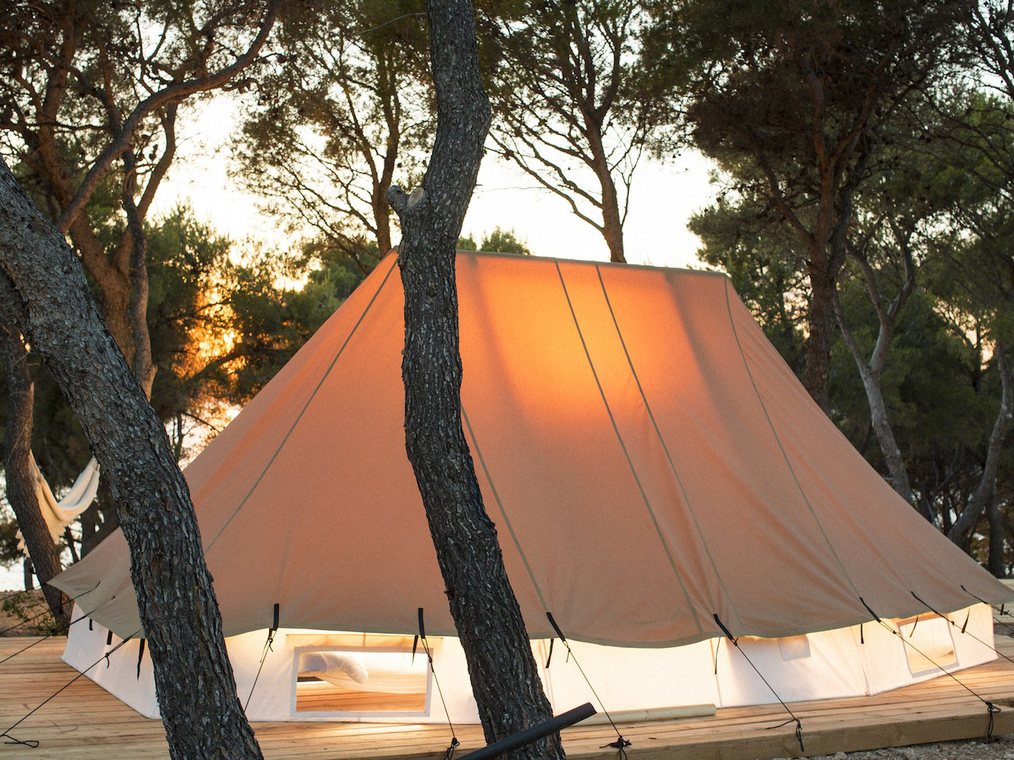 Obonjan Island Resosrt Glamping Tent Bell Tent Exterior View 1